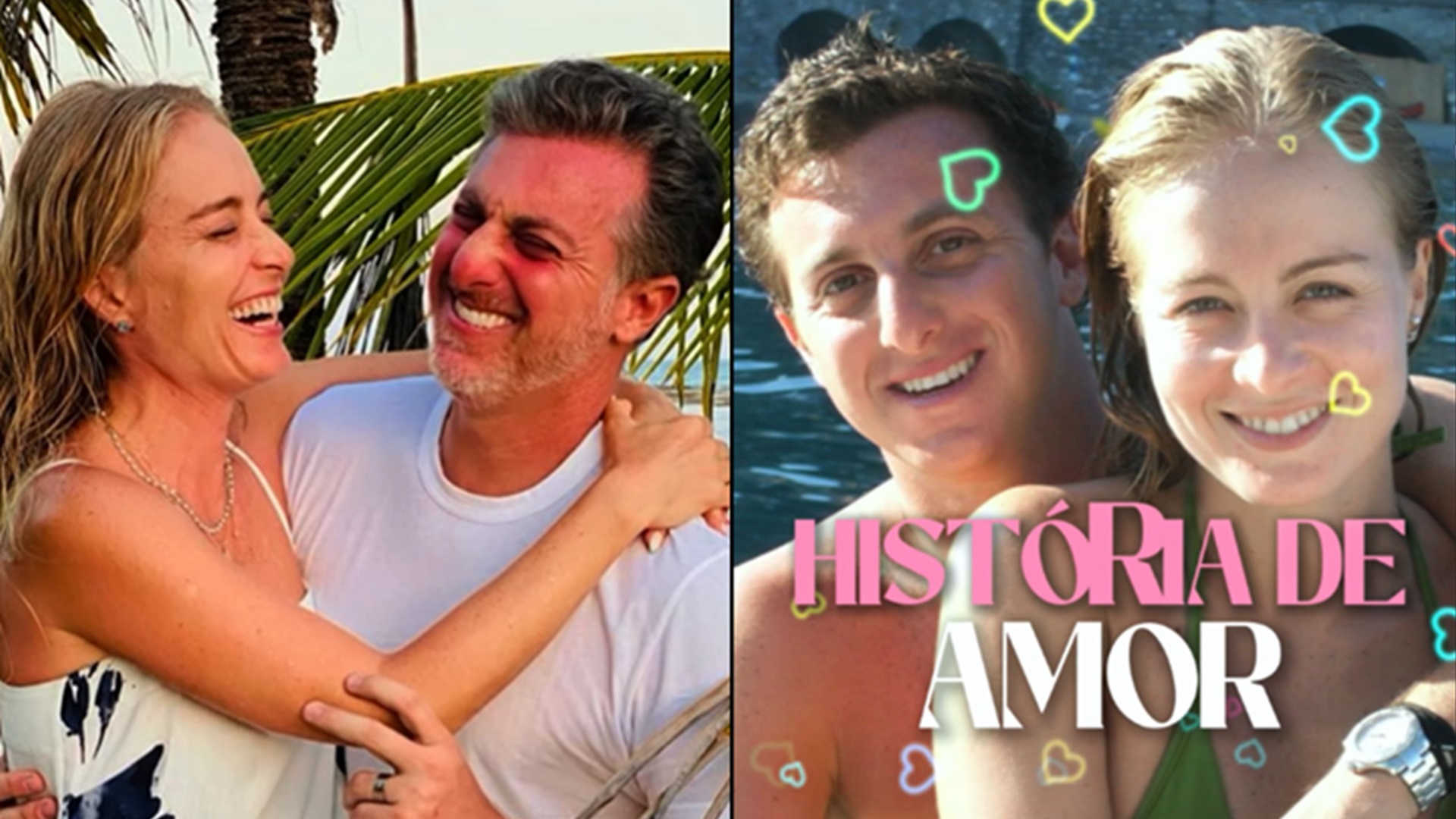 Luciano Huck e Angélica relembram o início do relacionamento após ‘tocos’; veja o vídeo