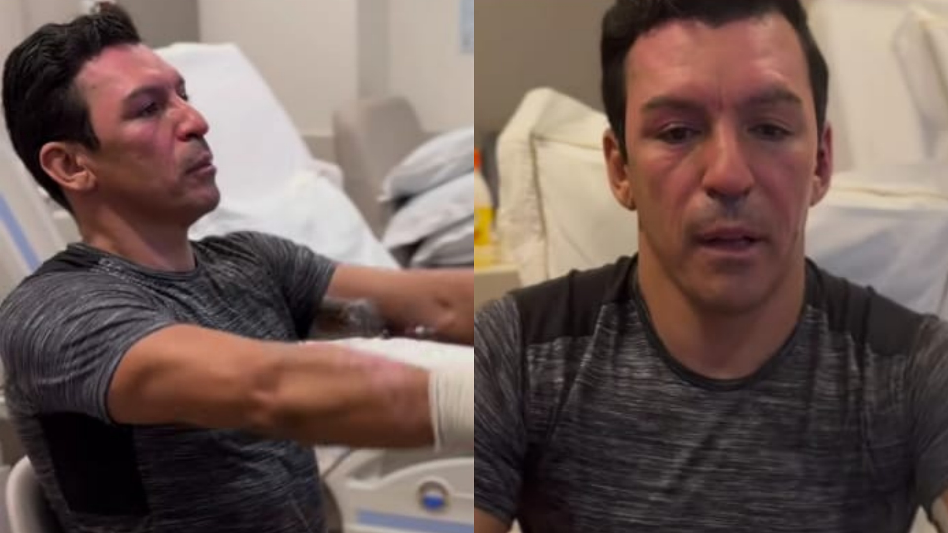 Ex-jogador Lúcio faz fisioterapia após ter 18% do corpo queimado: ‘Evoluindo’