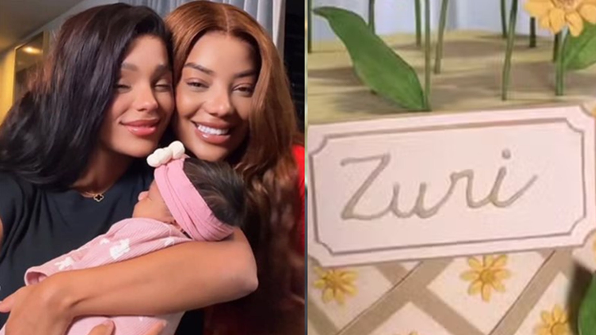 Brunna Gonçalves mostra decoração e lembrancinhas do 1º mesversário da filha com Ludmilla
