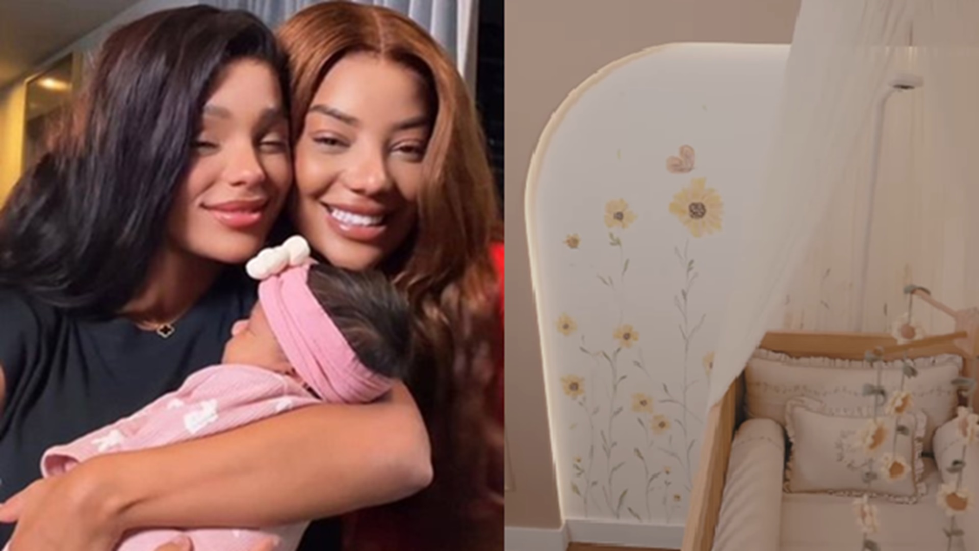 Conheça o quarto de Zuri, filha de Brunna Gonçalves e Ludmilla