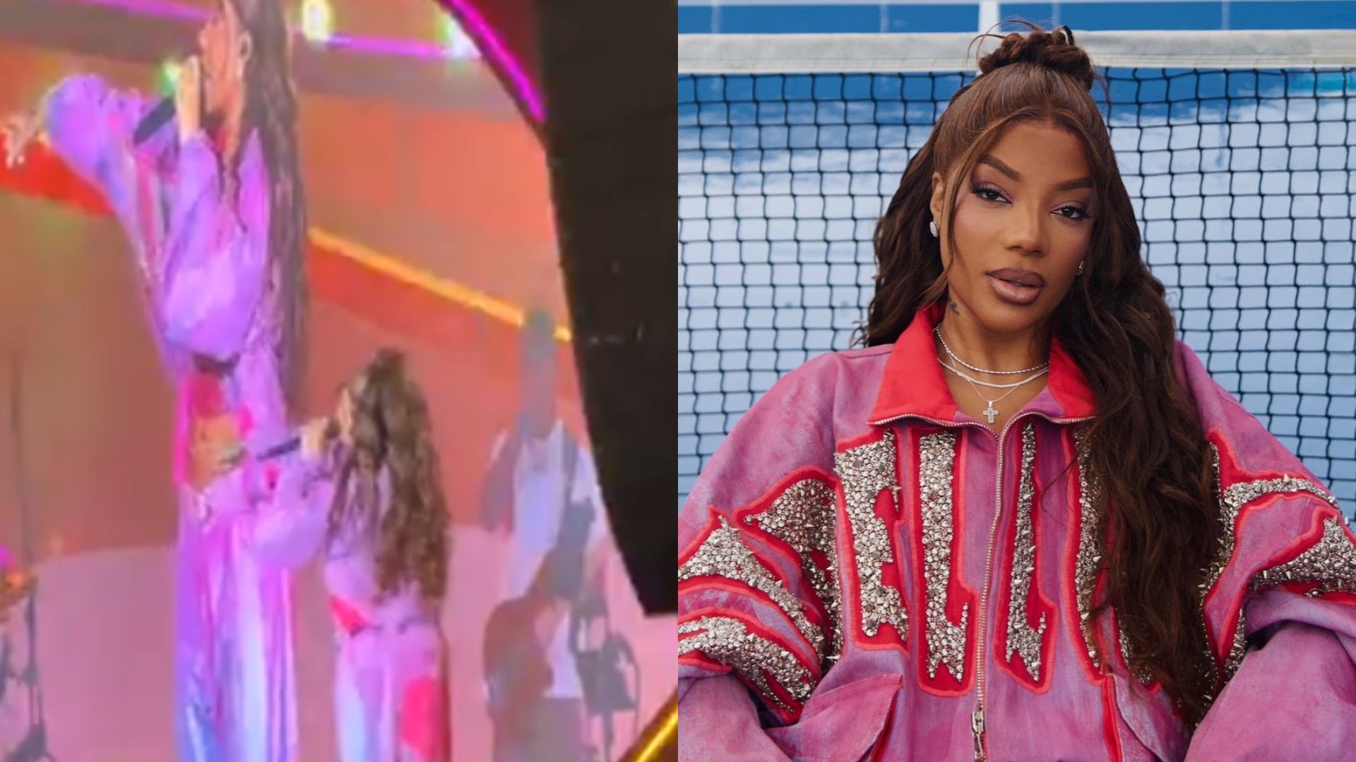 Ludmilla expulsa fã de evento e confessa: “Nunca vi isso na minha vida”