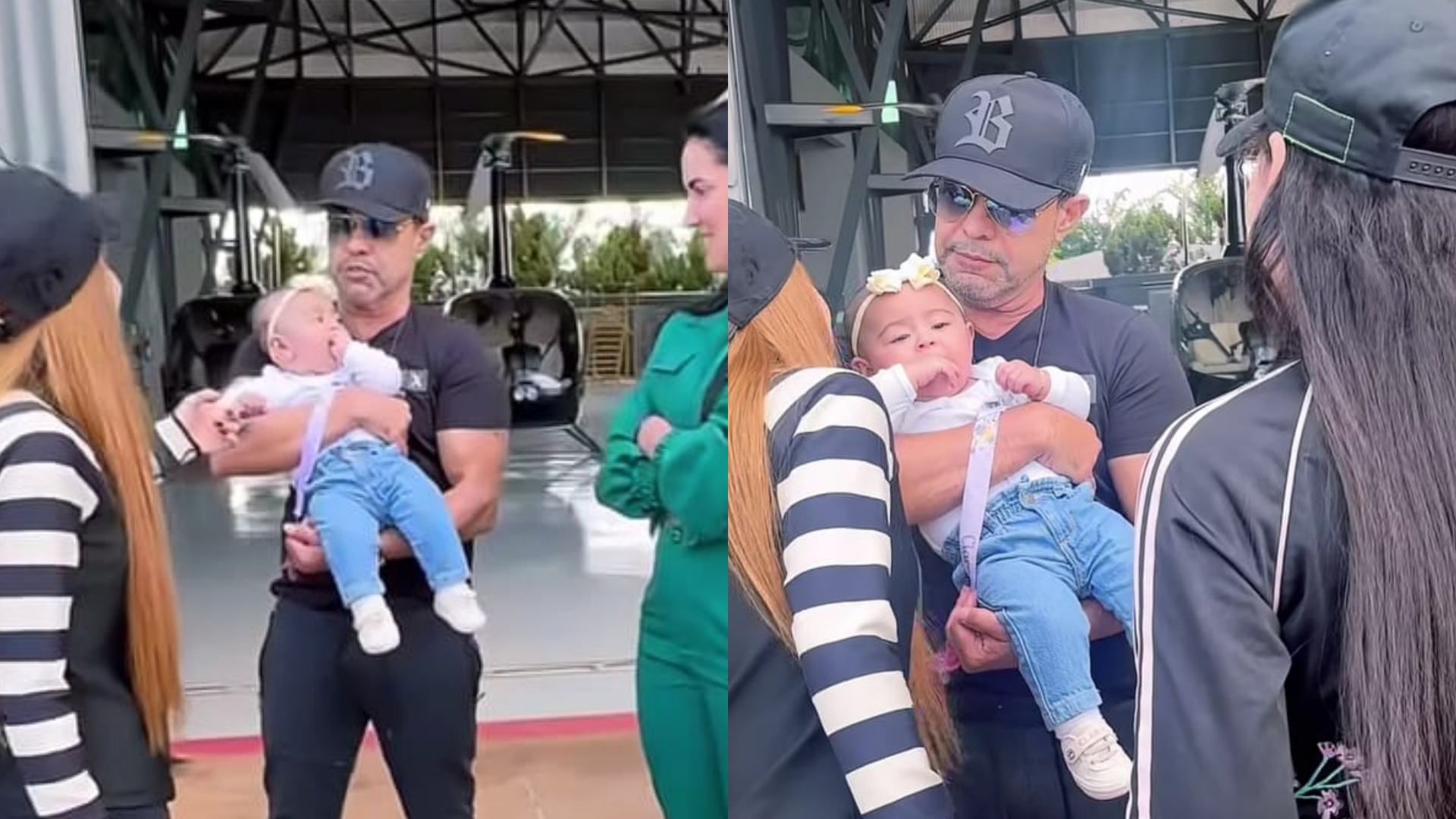 Maiara e Maraisa conhecem filha de Zezé Di Camargo e Graciele Lacerda