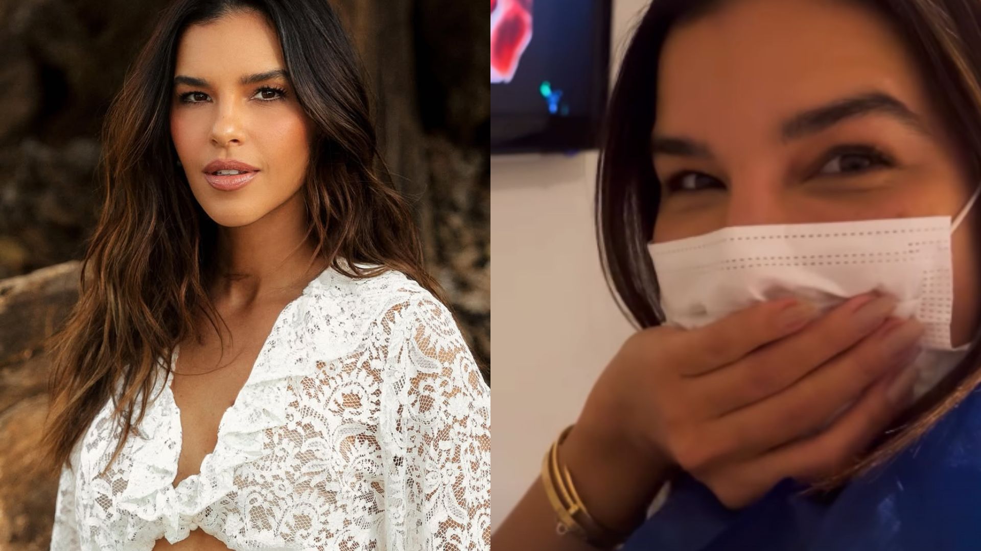 Grávida, Mariana Rios revela o tamanho de sua barriga