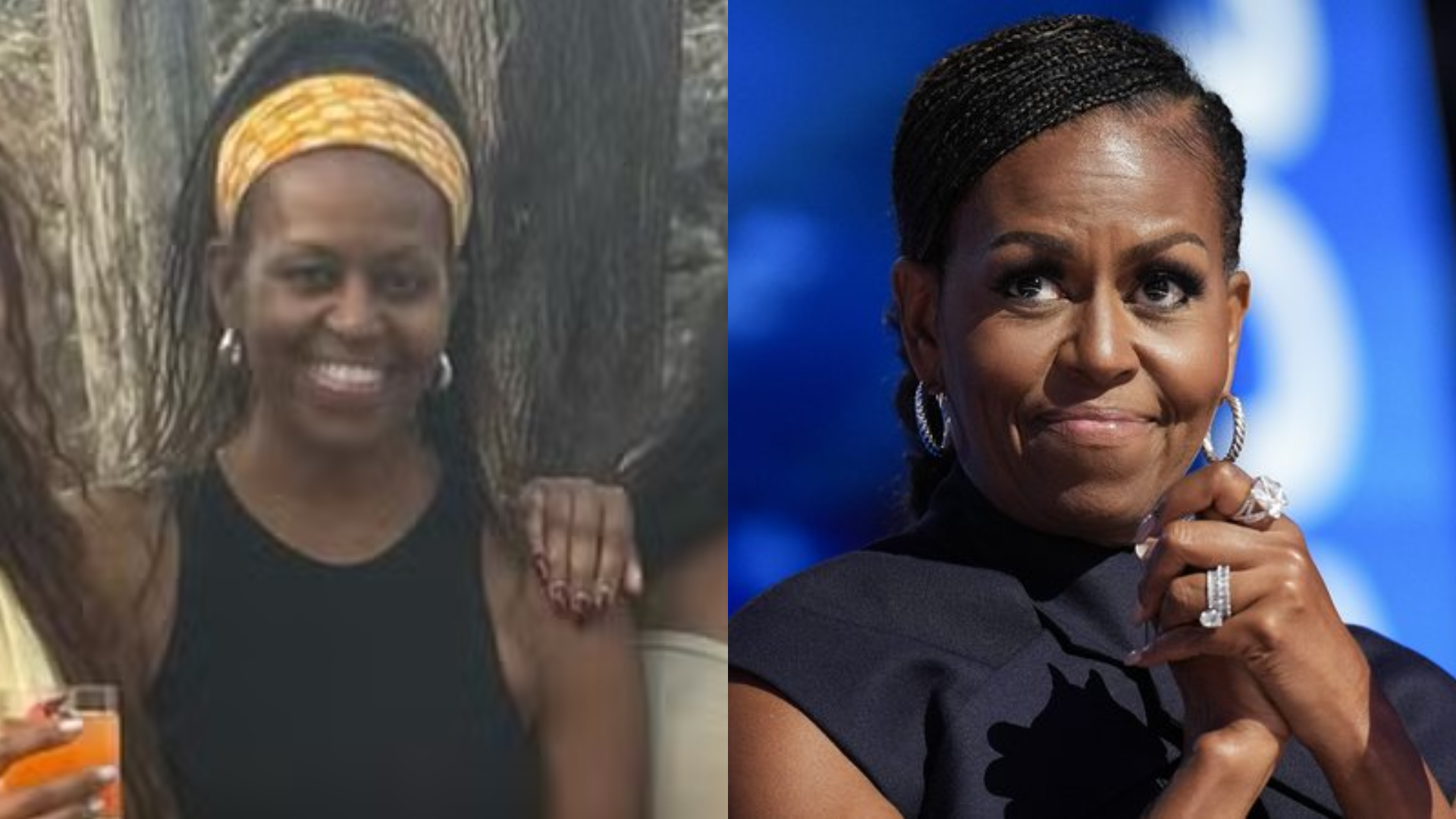 Michelle Obama mostra foto rara com a filha no aniversário de 24 anos dela