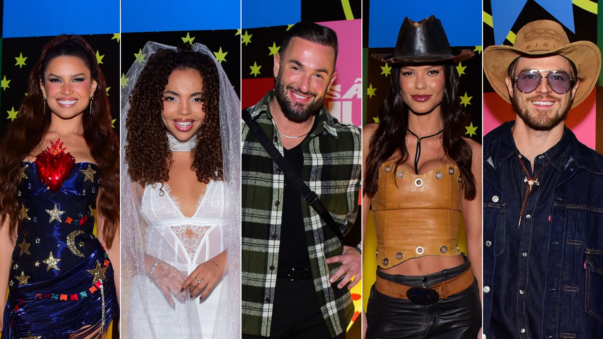 Qual famoso usou o melhor look da festa de Juliette? Vote e escolha!