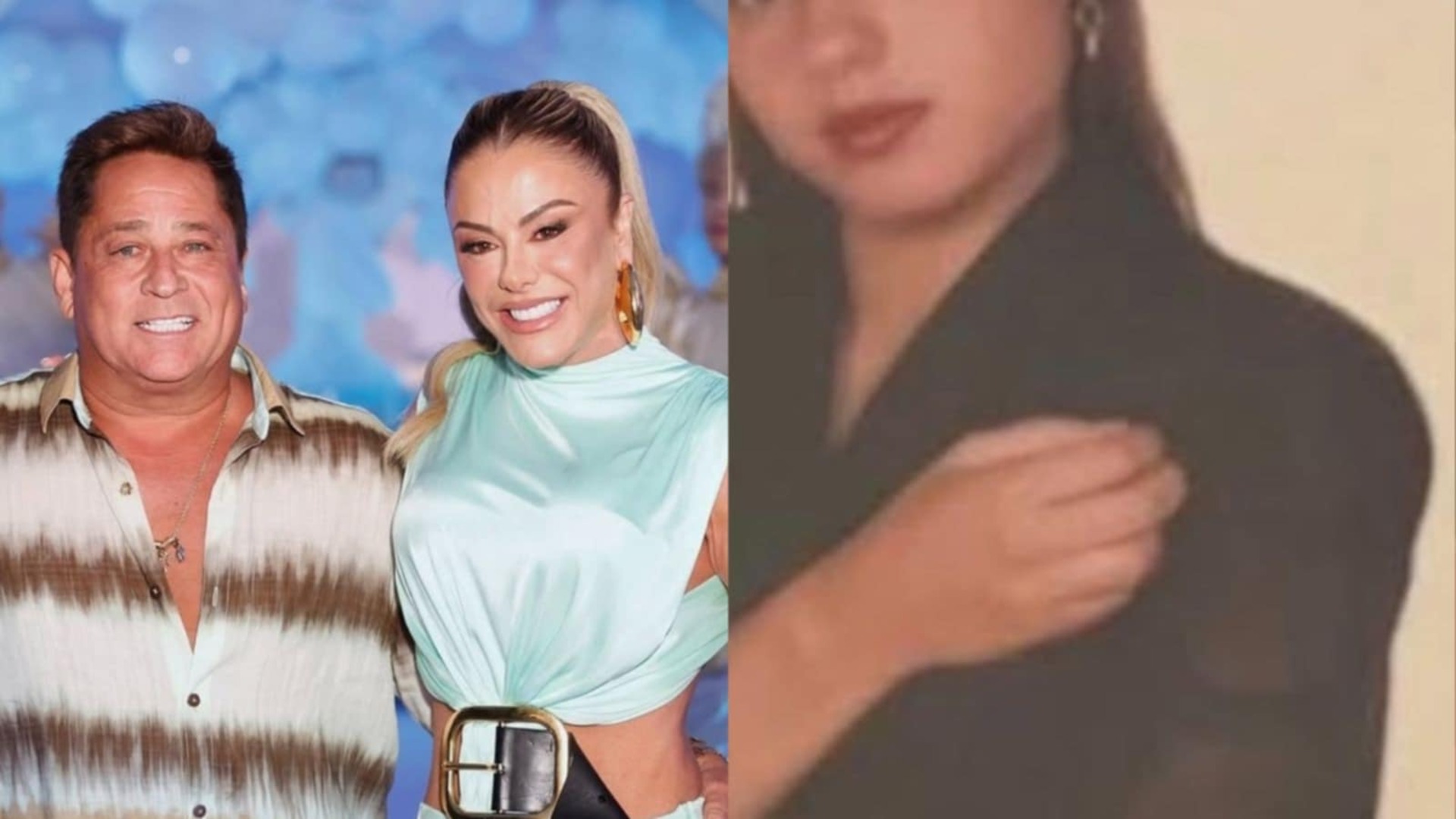 Poliana Rocha mostra como era quando conheceu Leonardo
