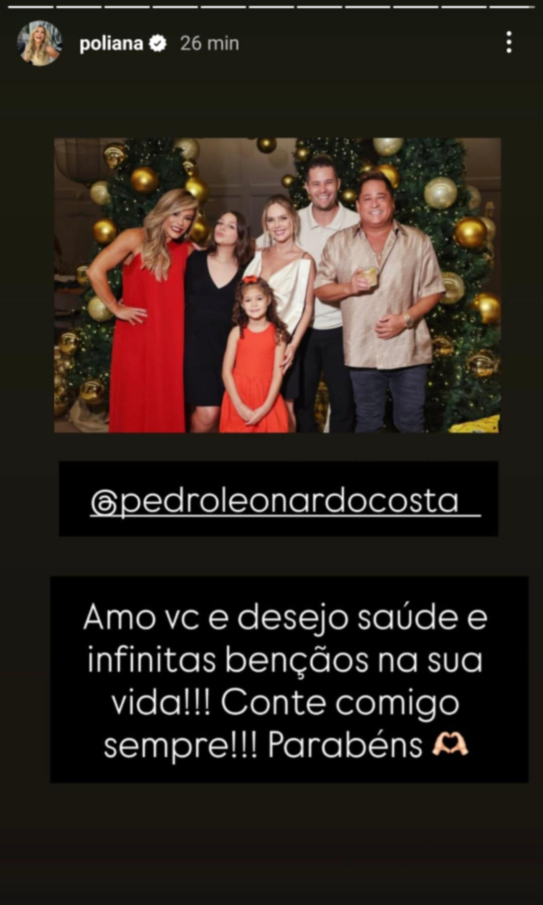 Poliana Rocha manda recado para Pedro Leonardo