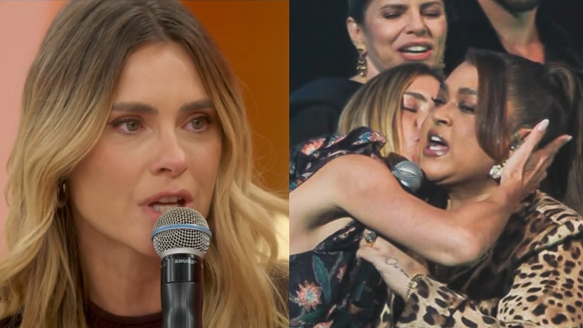 Carolina Dieckmann se emociona ao falar sobre saúde de Preta Gil: ‘Queria pedir’