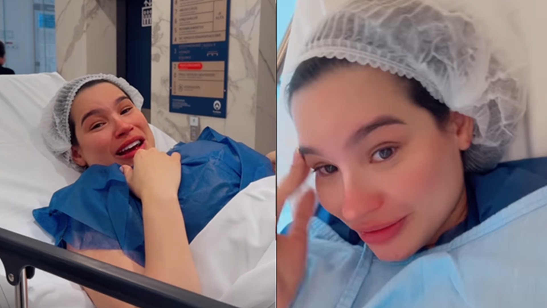 Na reta final da gravidez, ex-A Fazenda Raissa Barbosa dá entrada no hospital: ‘Nervosa’