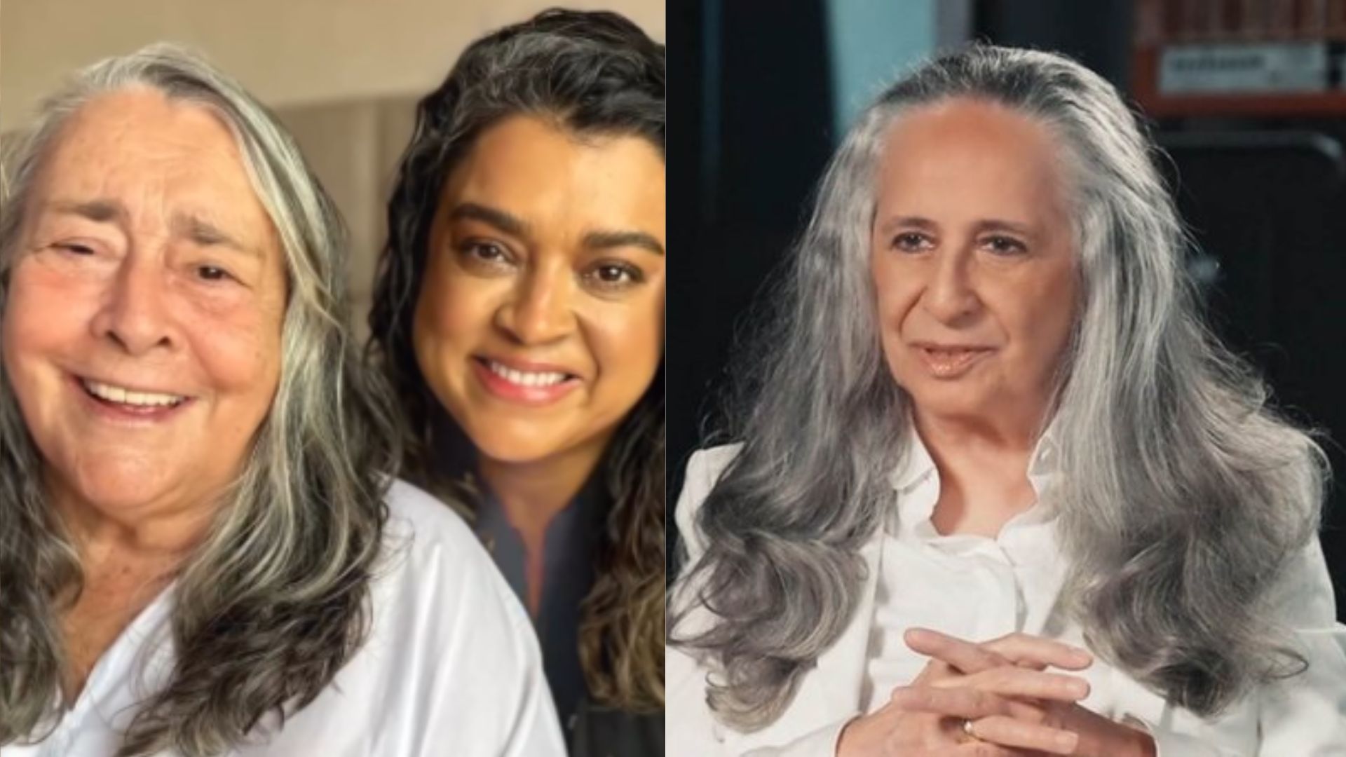 Preta Gil impressiona ao mostrar foto rara da mãe jovem com Maria Bethânia