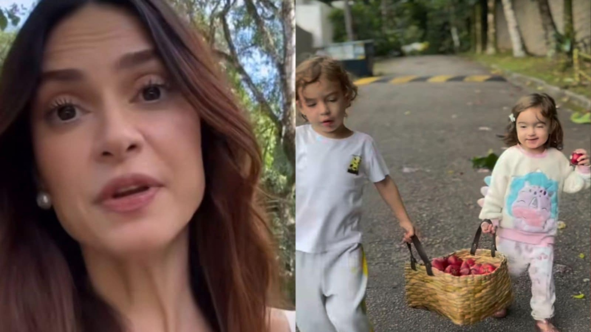 Após dizer que filho não aceita a irmã, Thaila Ayala mostra herdeiros juntos