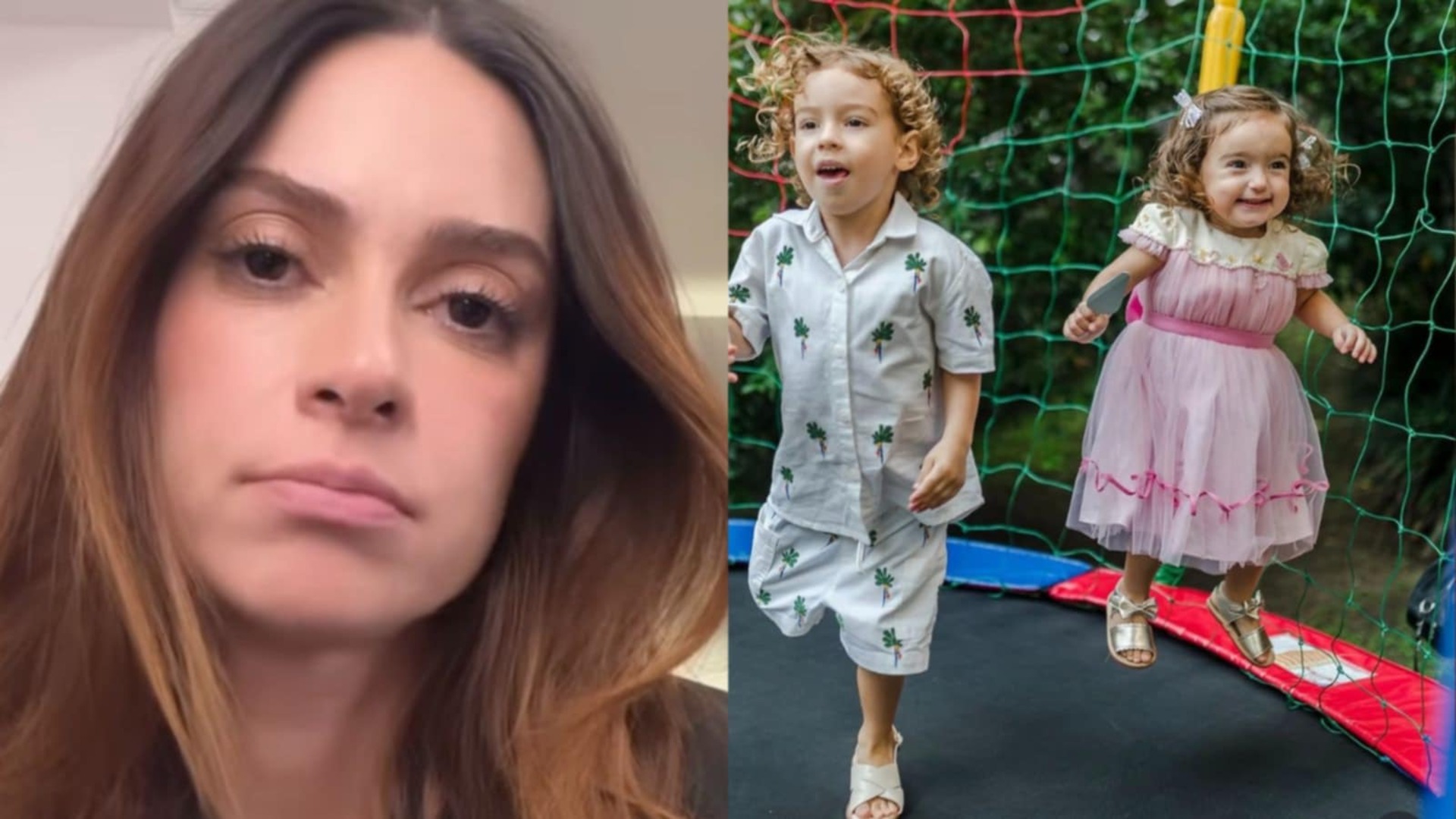 Thaila Ayala revela que o filho não aceita a irmã: ‘Não suporta’