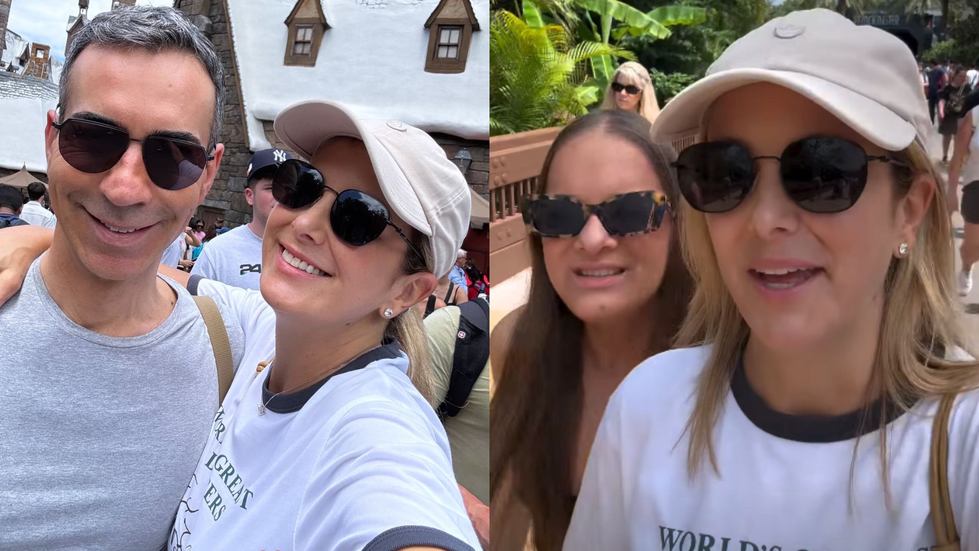 Ticiane Pinheiro curte ‘passeio radical’ ao lado da família na Disney