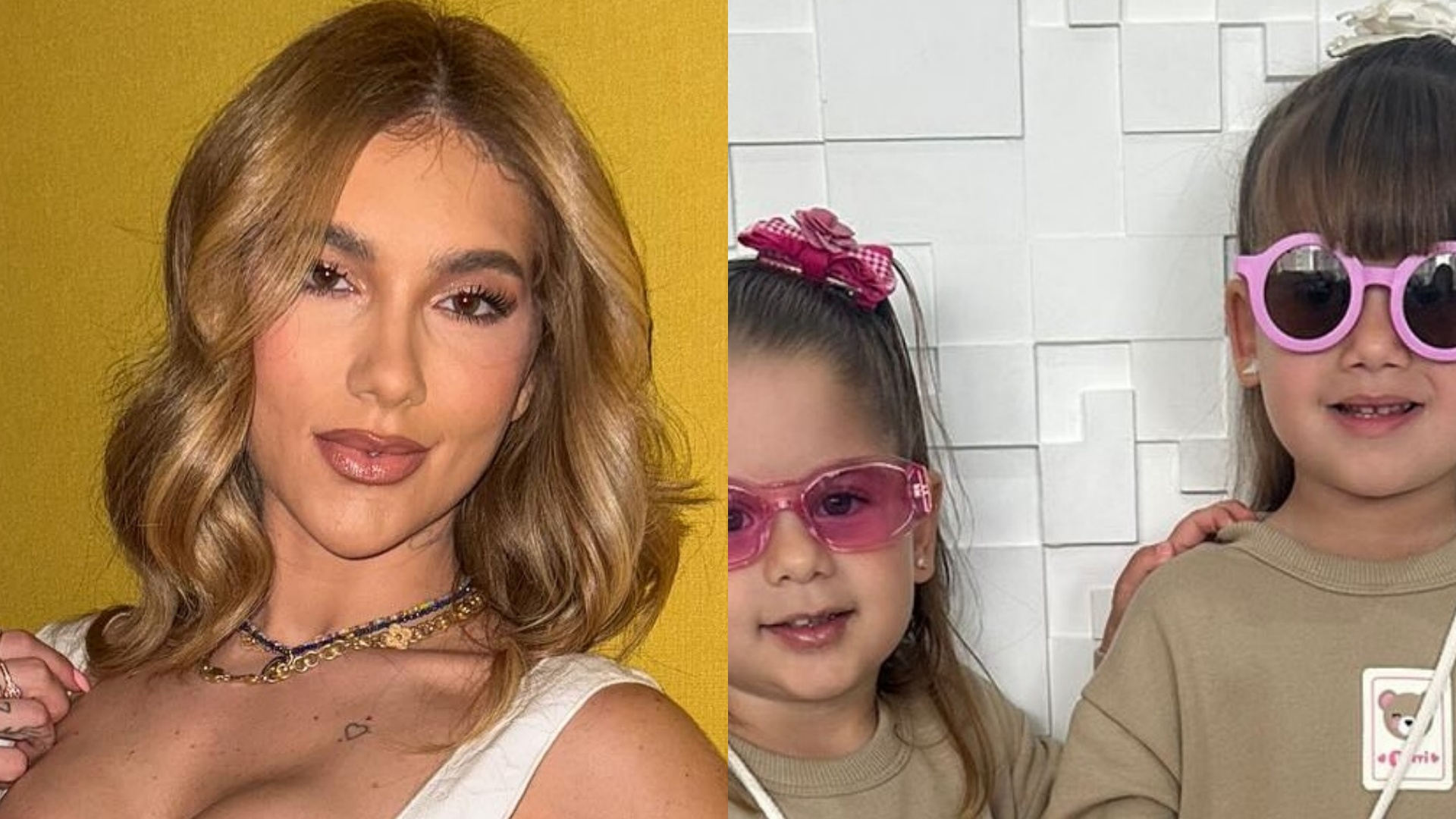 Filhas de Virginia Fonseca roubam a cena com looks estilosos