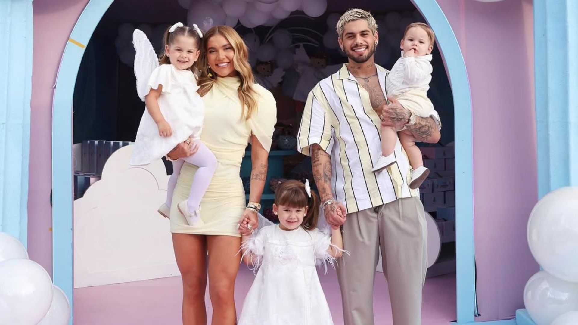 Virginia e Zé Felipe adotam regra para festa de 4 anos da filha; saiba qual