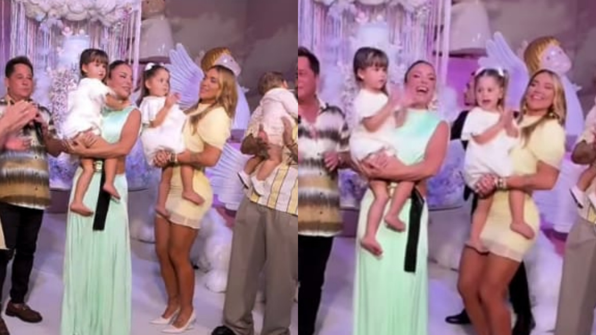 Virginia Fonseca mostra a família reunida na festa de aniversário da filha