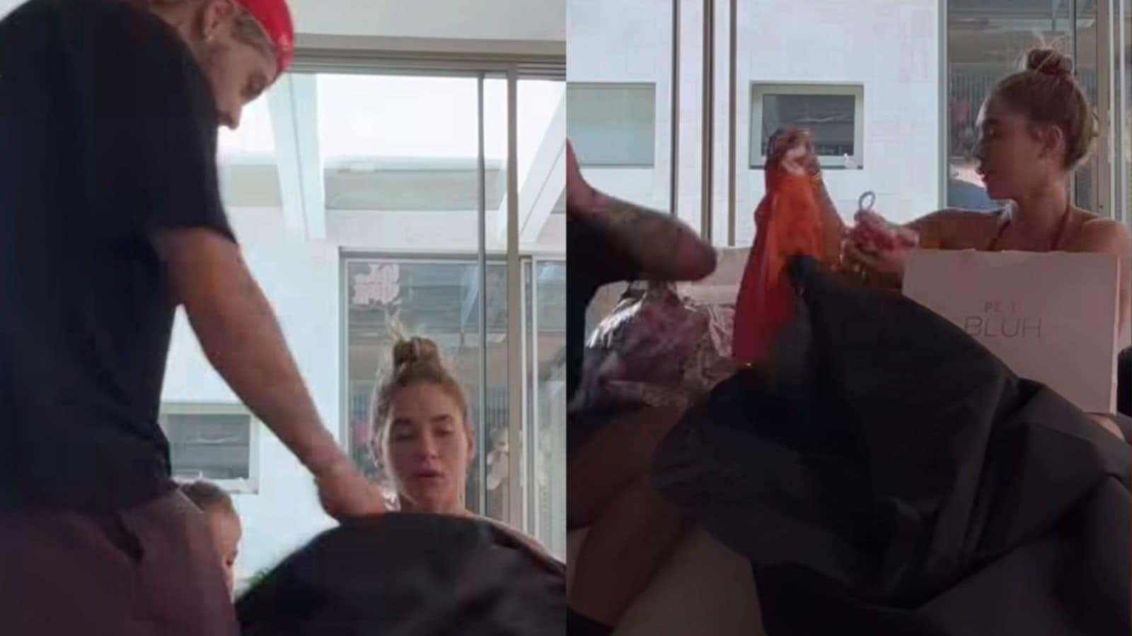 Virginia e Zé Felipe se juntam para abrirem presentes de Maria Alice
