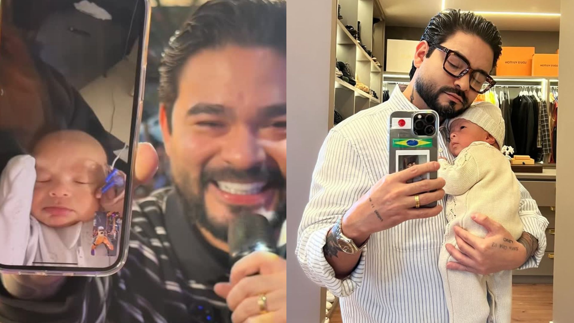 Yudi Tamashiro atualiza saúde do filho de 1 mês após cirurgia