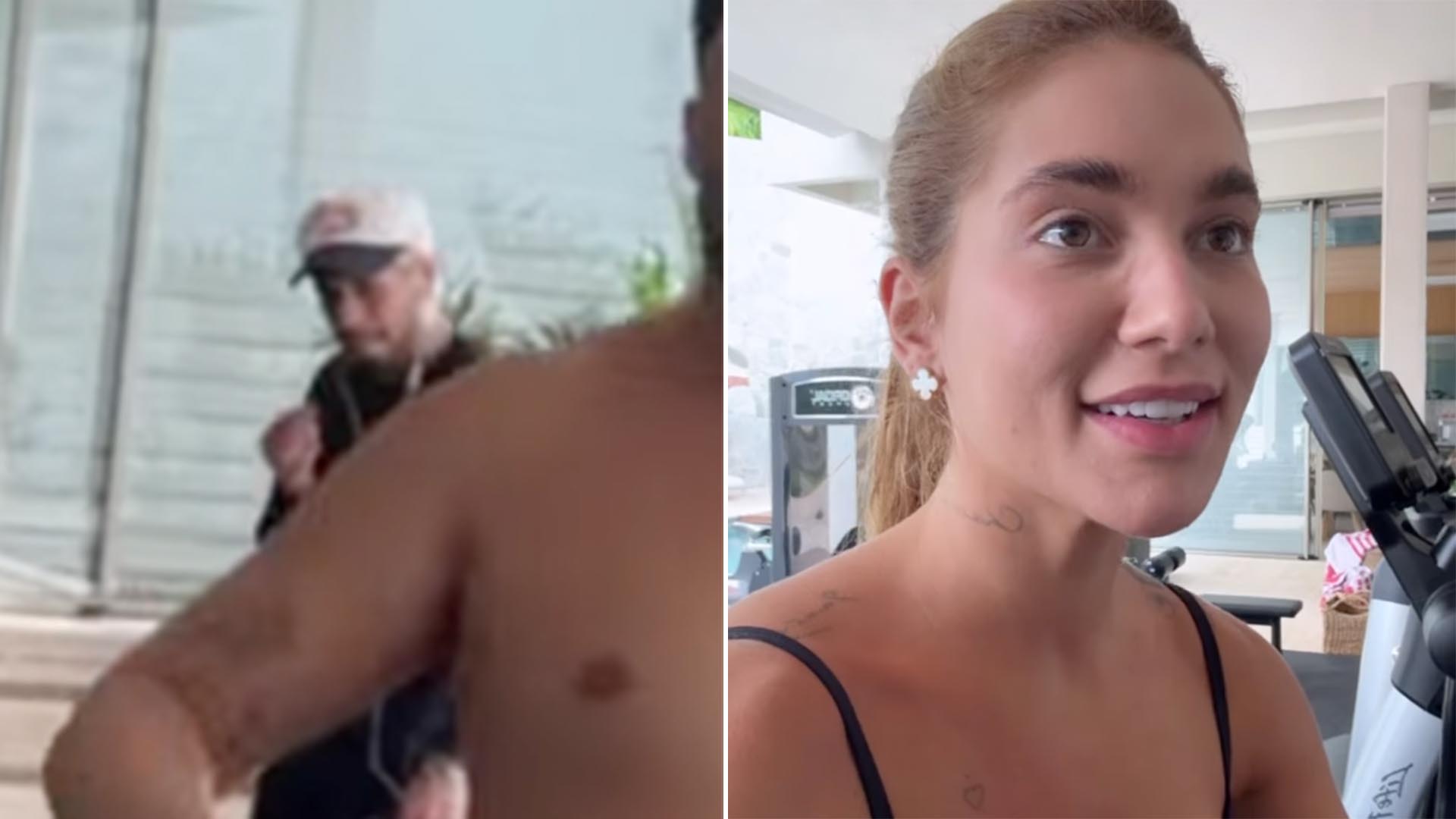 Zé Felipe reaparece nos stories da Virginia em flagra na academia