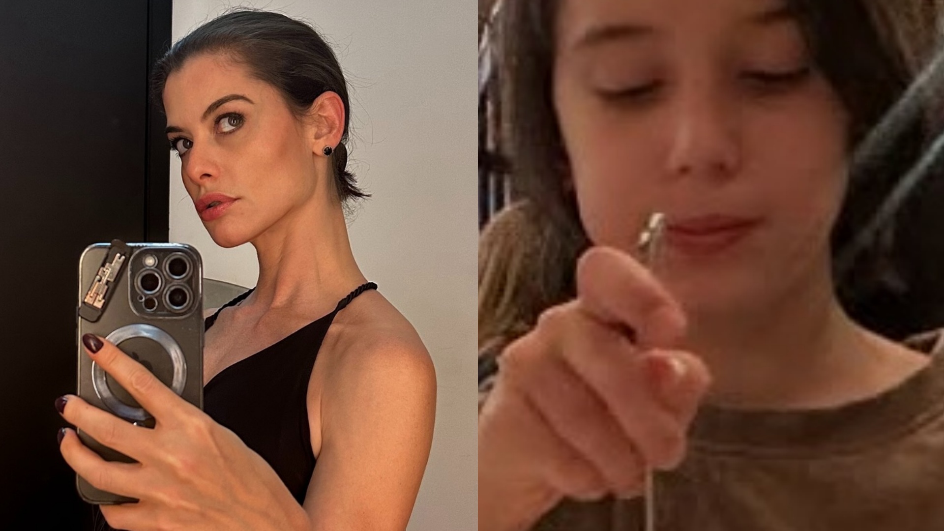 Alinne Moraes chama atenção ao postar foto rara do filho durante viagem