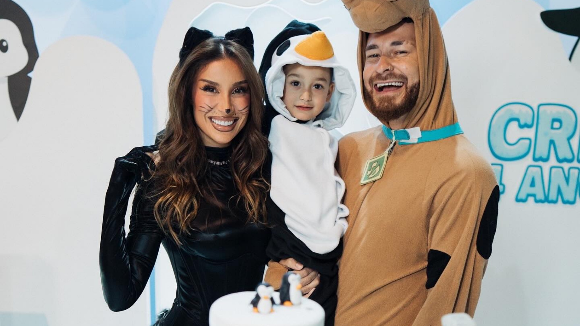 Bianca Andrade e Fred Bruno comemoram o aniversário do filho com festão