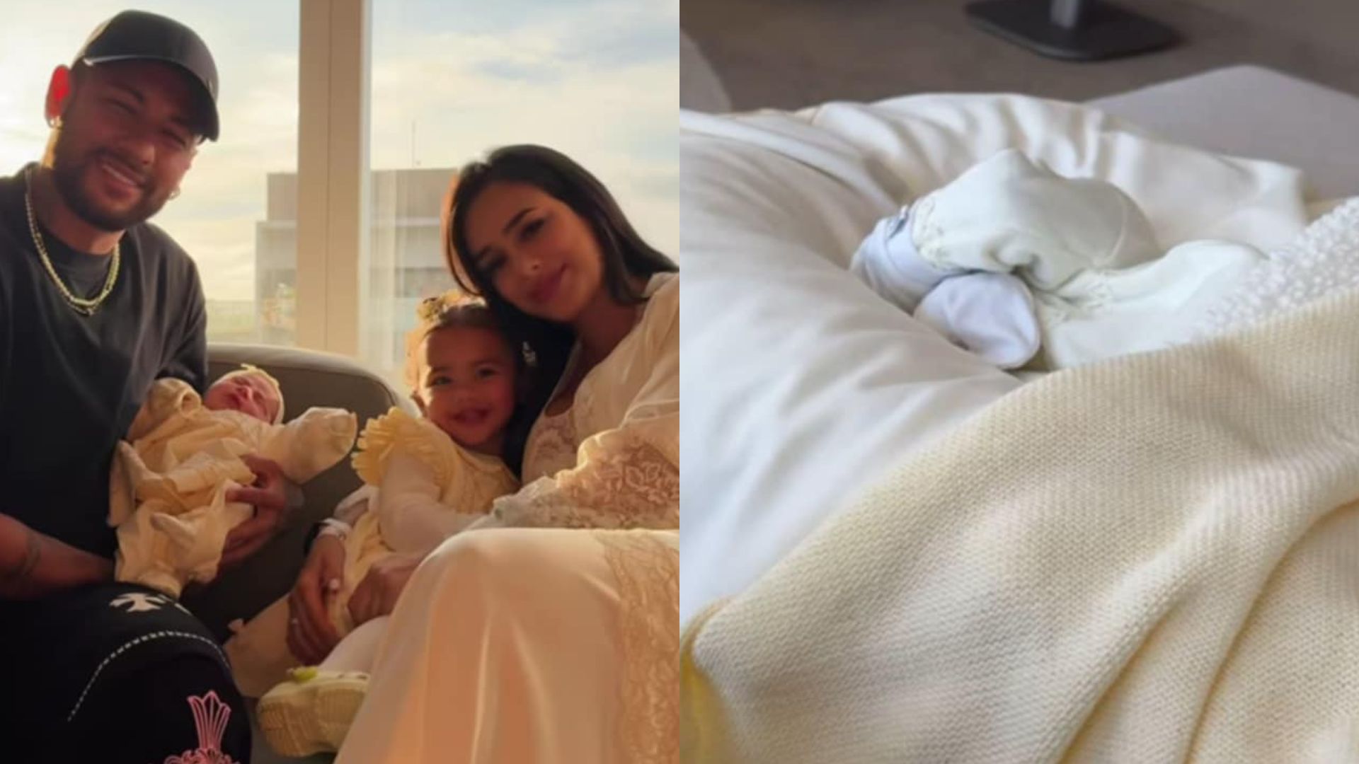 Bruna Biancardi deixa maternidade com a filha Mel: ‘Já estamos em casa’