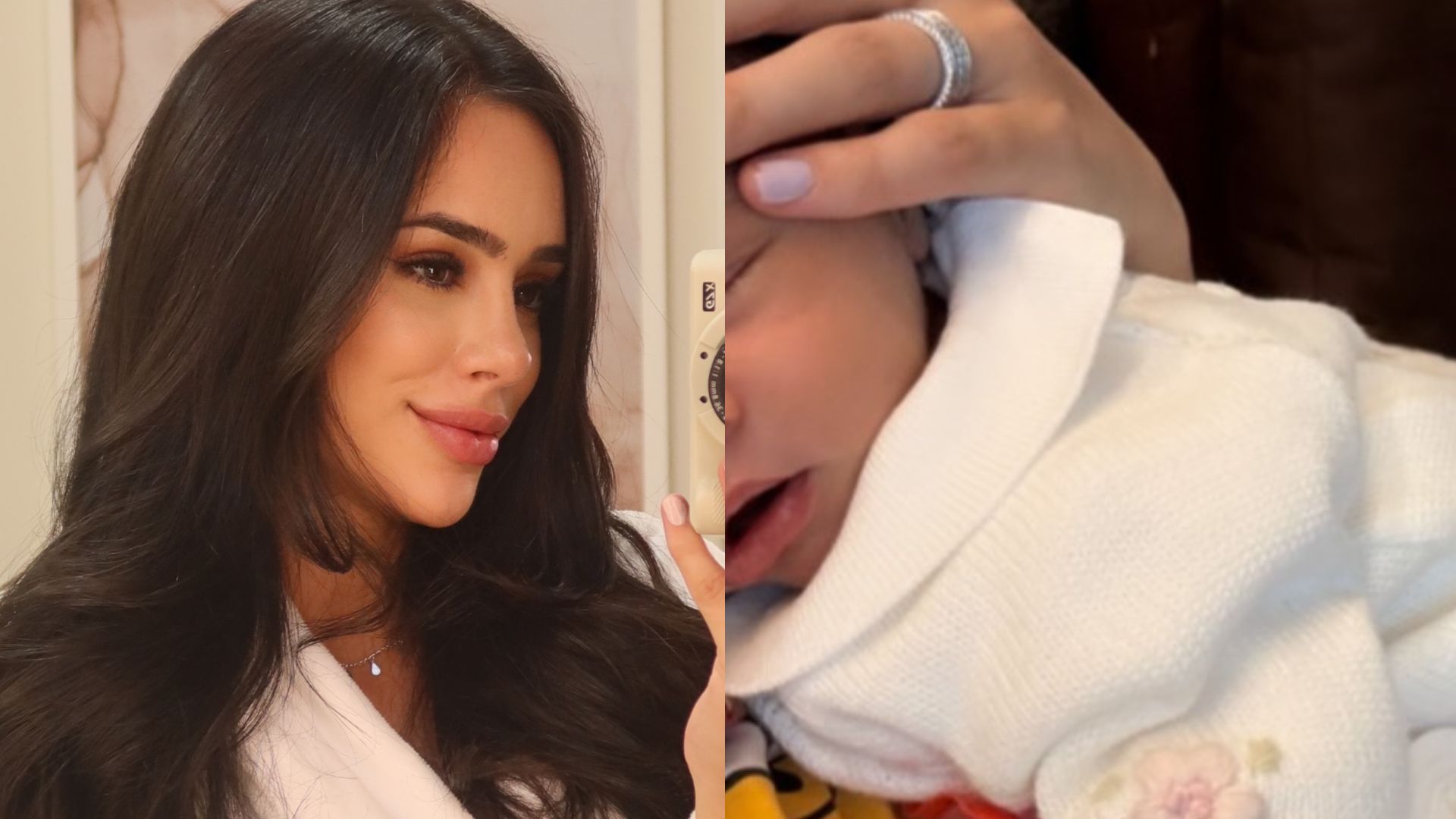Bruna Biancardi exibe momento fofo com Mel, sua filha caçula com Neymar Jr