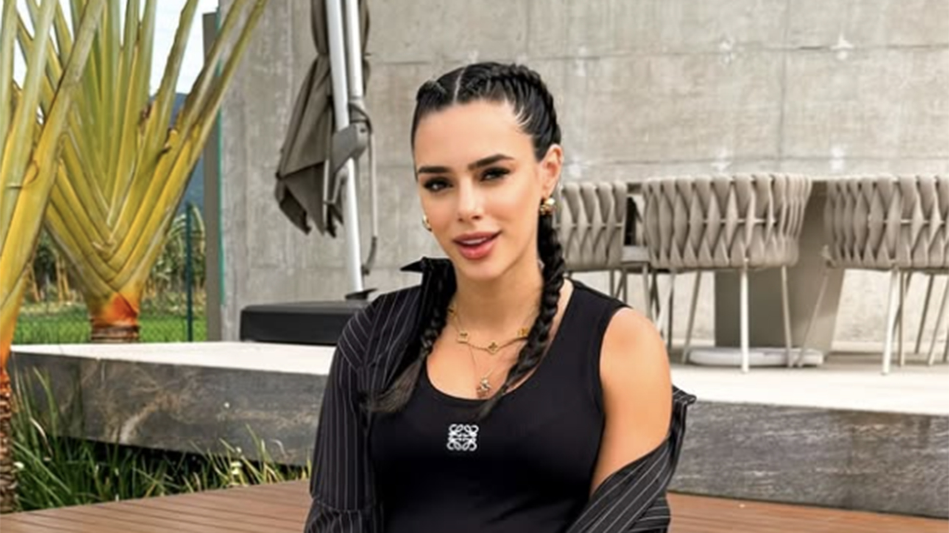 Bruna Biancardi mostra a brinquedoteca com mini cidade das filhas