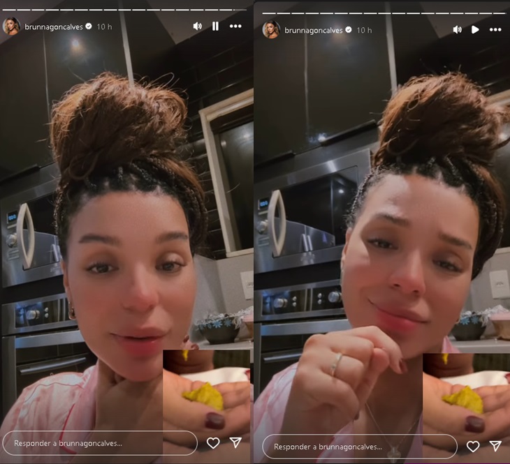 Stories de Brunna Gon&ccedil;alves - Foto: Reprodu&ccedil;&atilde;o/Instagram 
