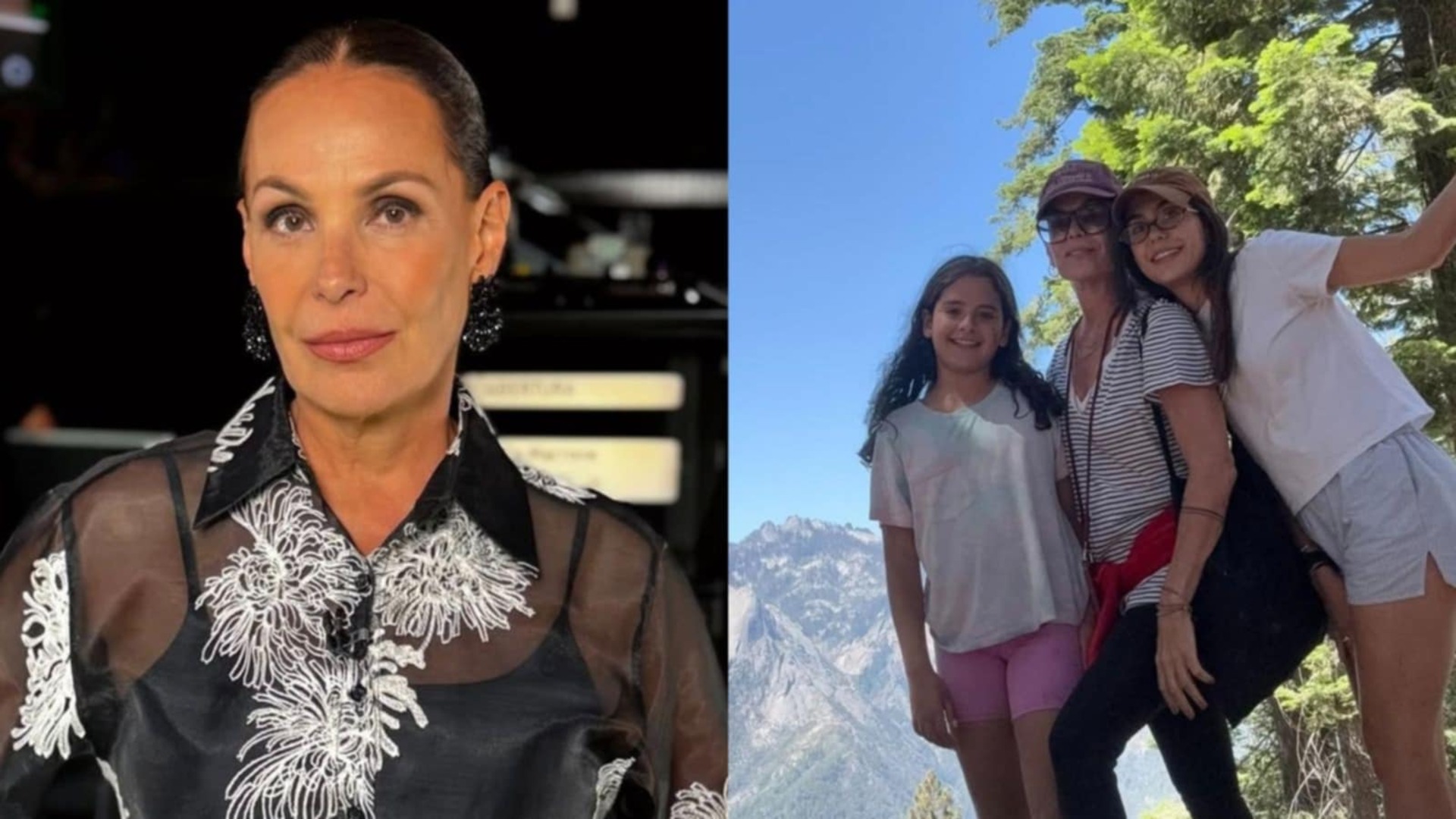 Filhas de Carolina Ferraz surgem em fotos raras de viagem com a famosa