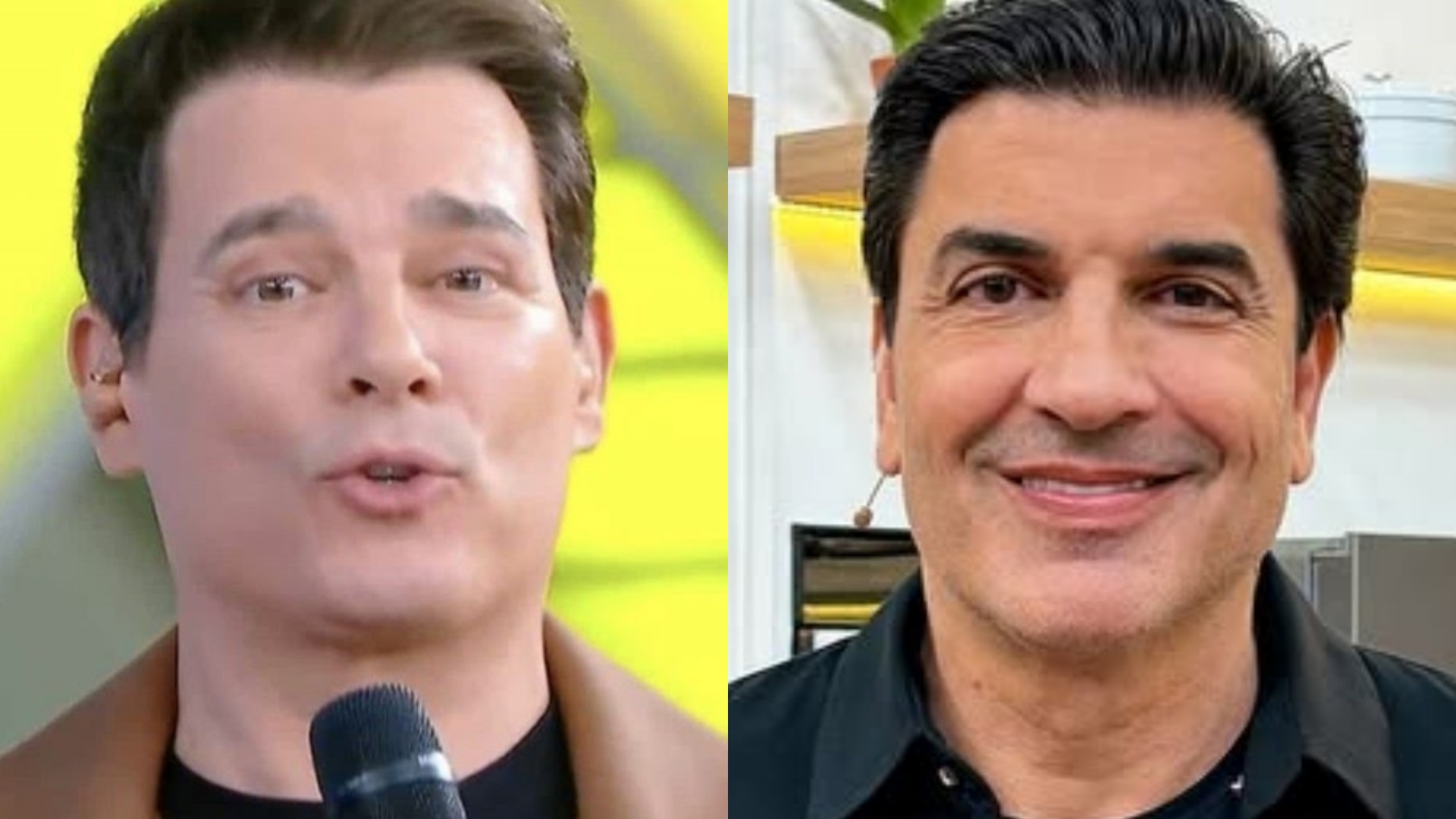 Celso Portiolli manda recado de apoio a Edu Guedes após diagnóstico: ‘Muita fé’