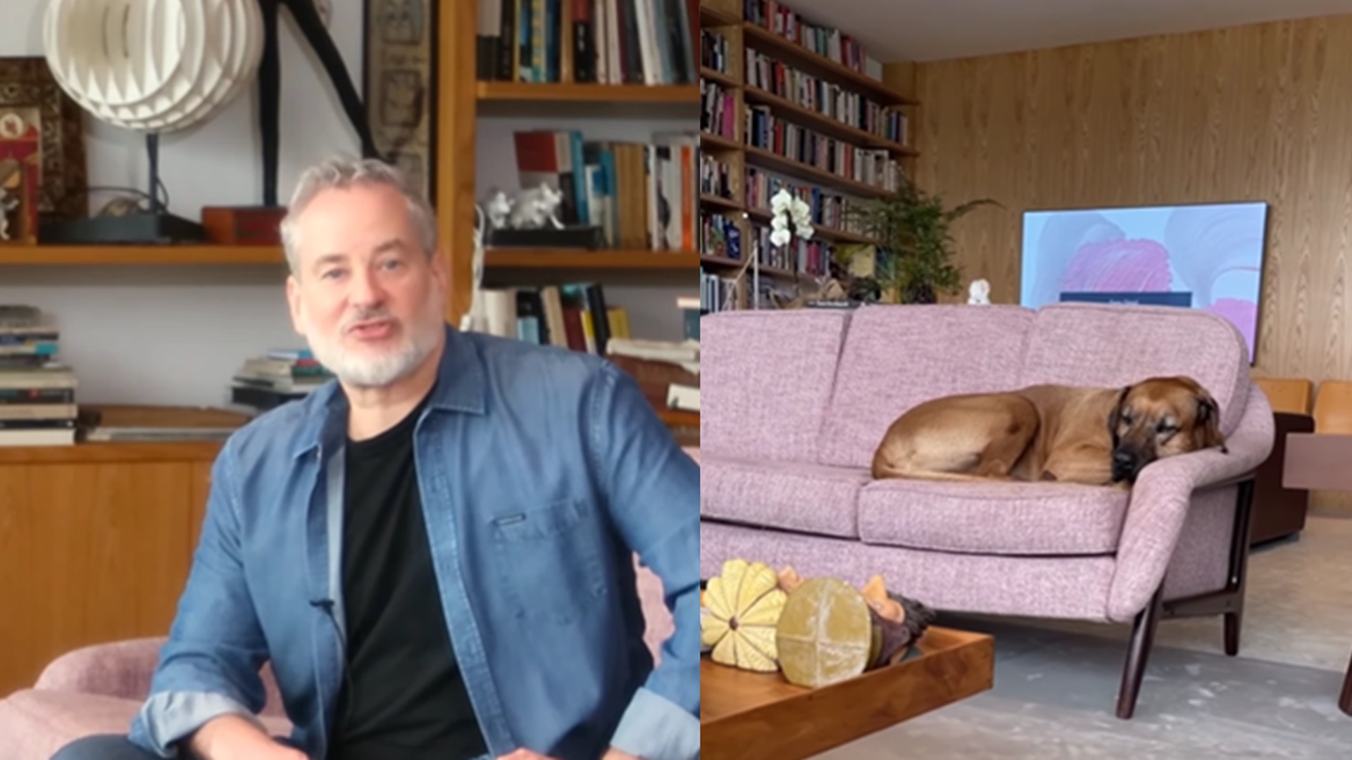 Dan Stulbach abre as portas de sua casa e revela como é a decoração