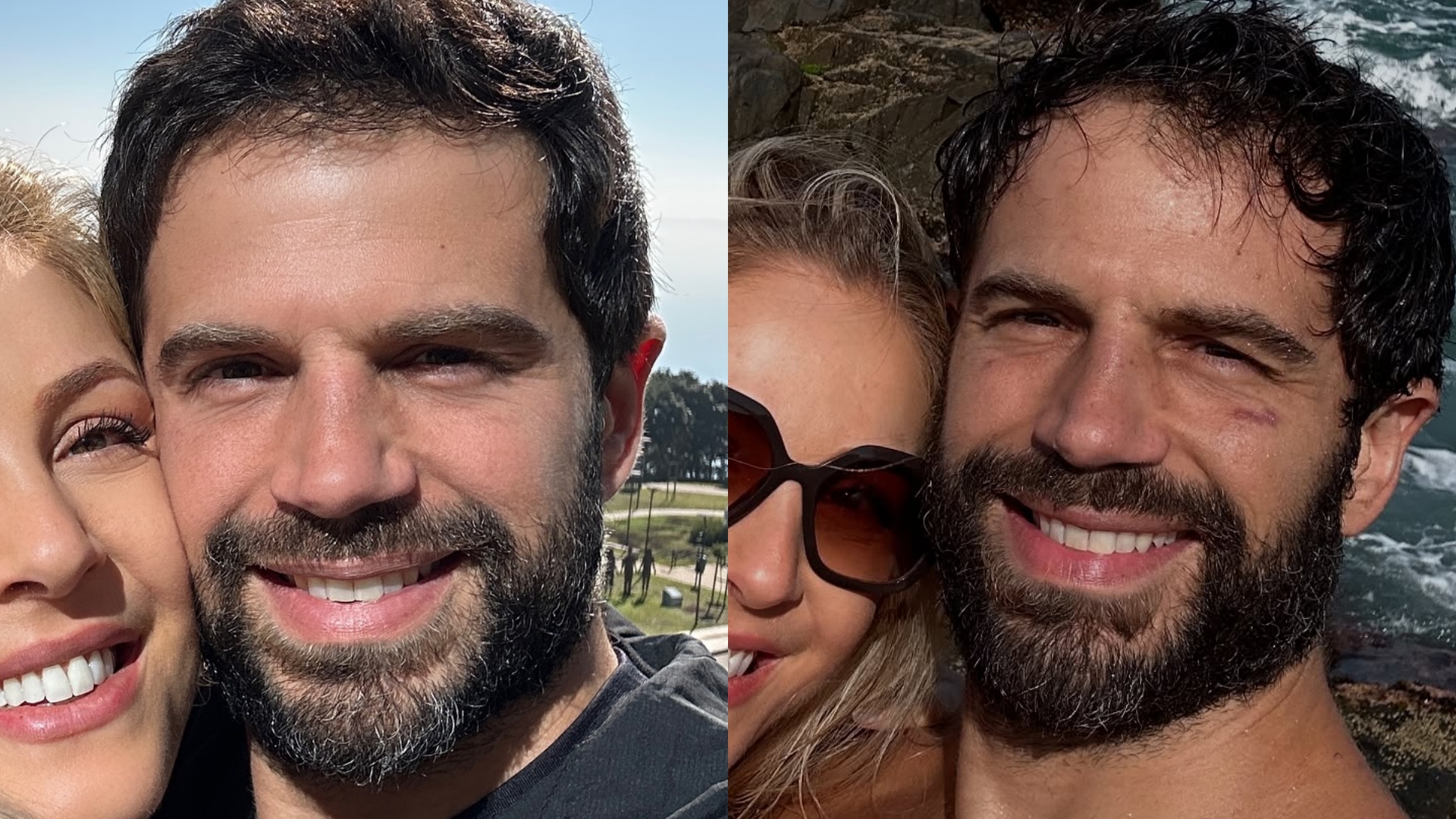 Duda Nagle posta fotos com nova namorada e se declara: ‘Muita sorte’