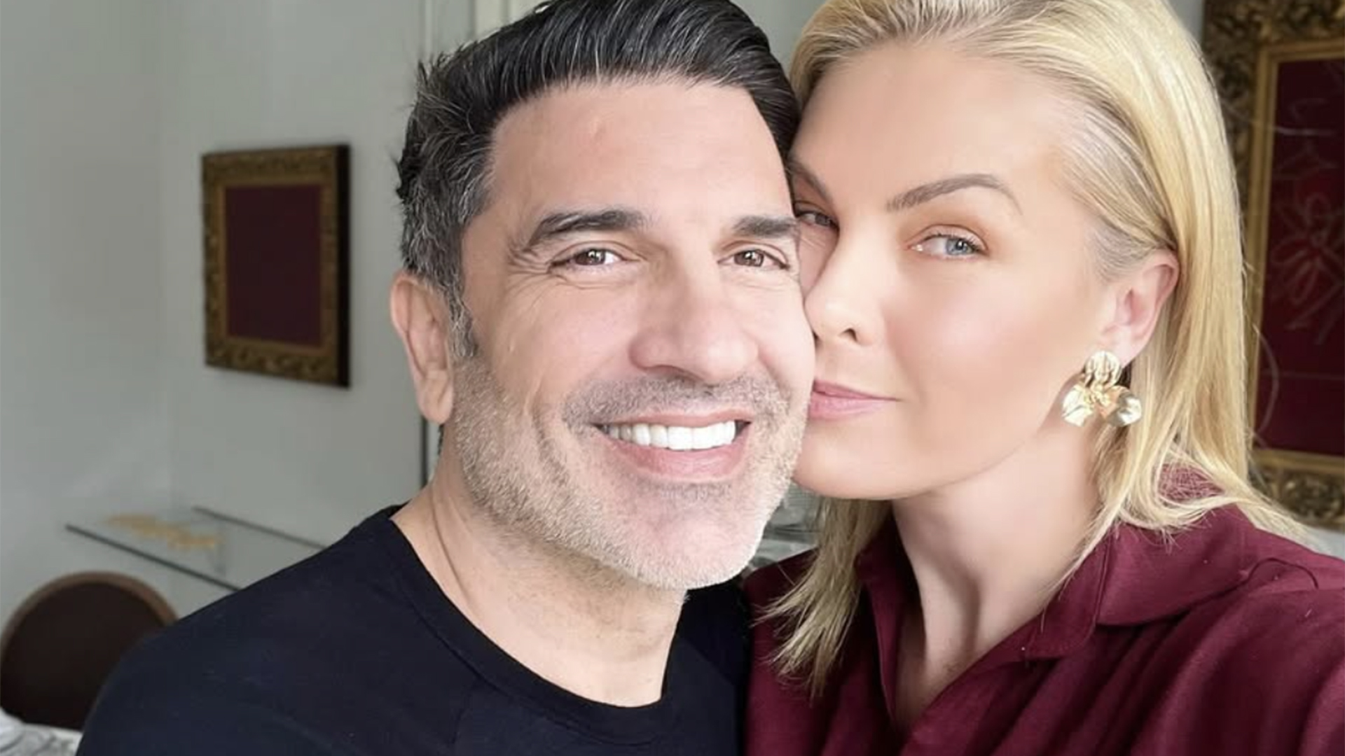 Edu Guedes recebe alta hospitalar e Ana Hickmann celebra: ‘Está dando certo!’