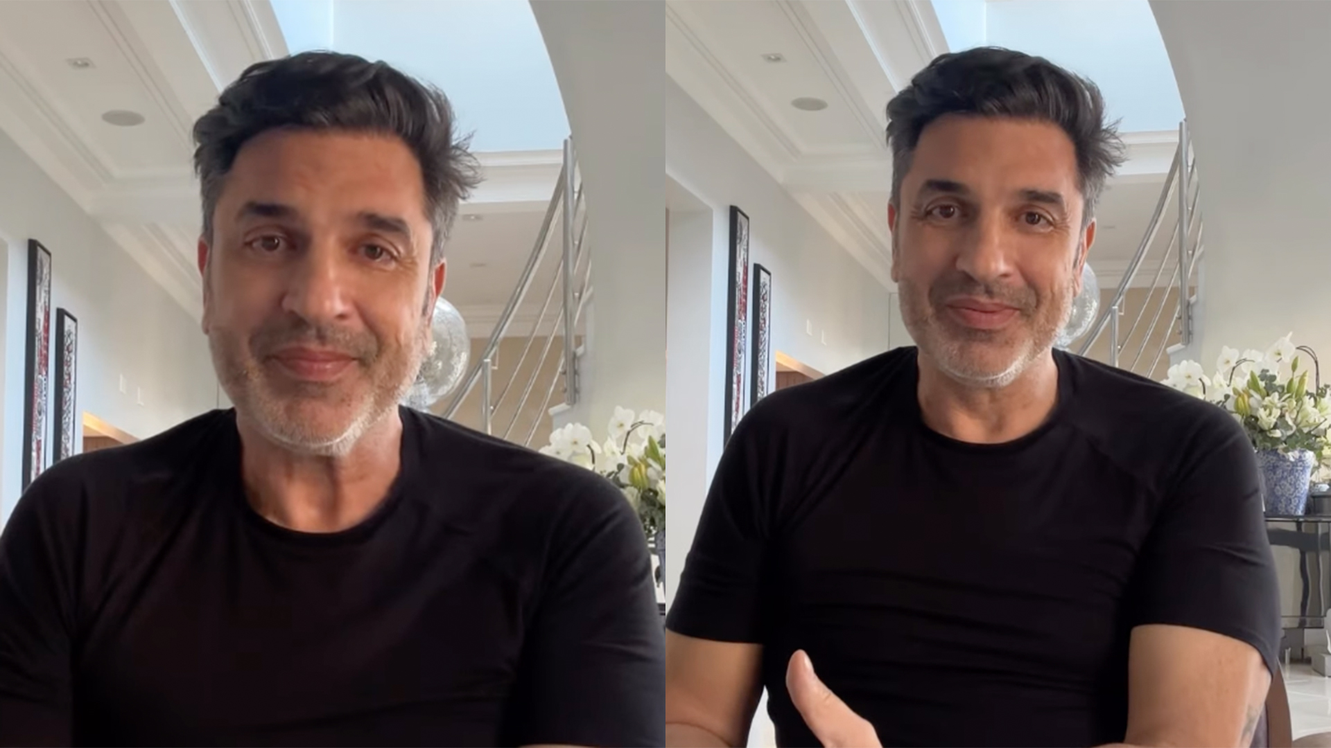 Edu Guedes reage aos comentários de que está abatido e se emociona