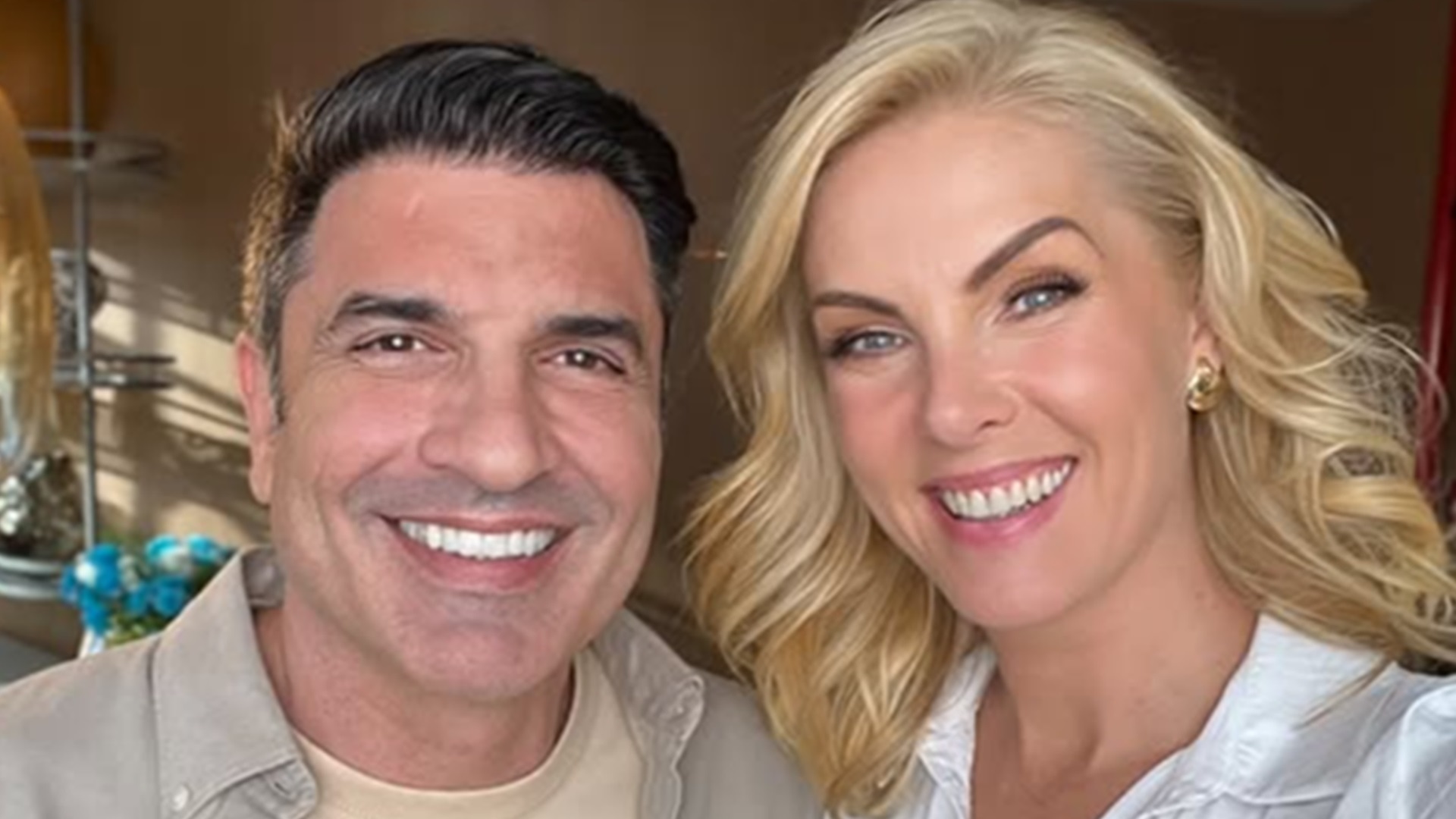 Ana Hickmann revela como está Edu Guedes após cirurgia para retirada de tumor