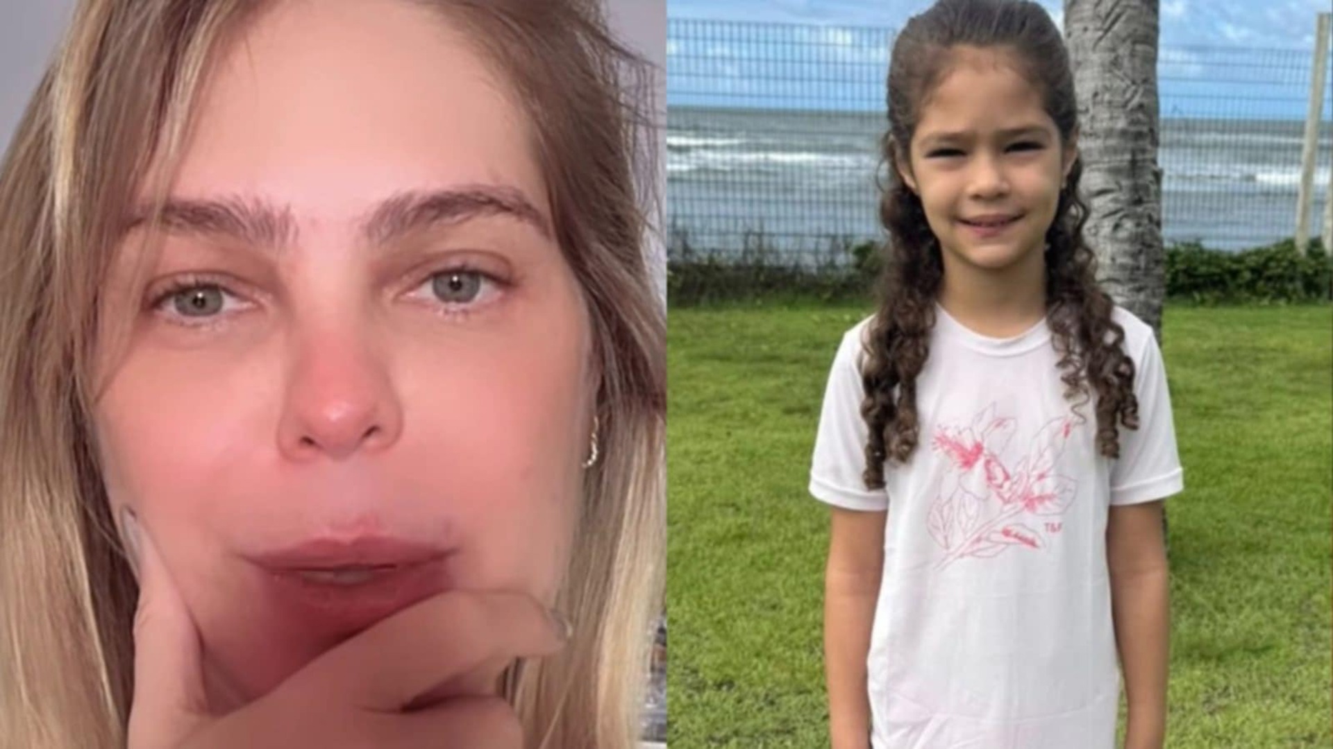 Esposa de Pedro Leonardo fala sobre a filha estar viajando com Zé Felipe