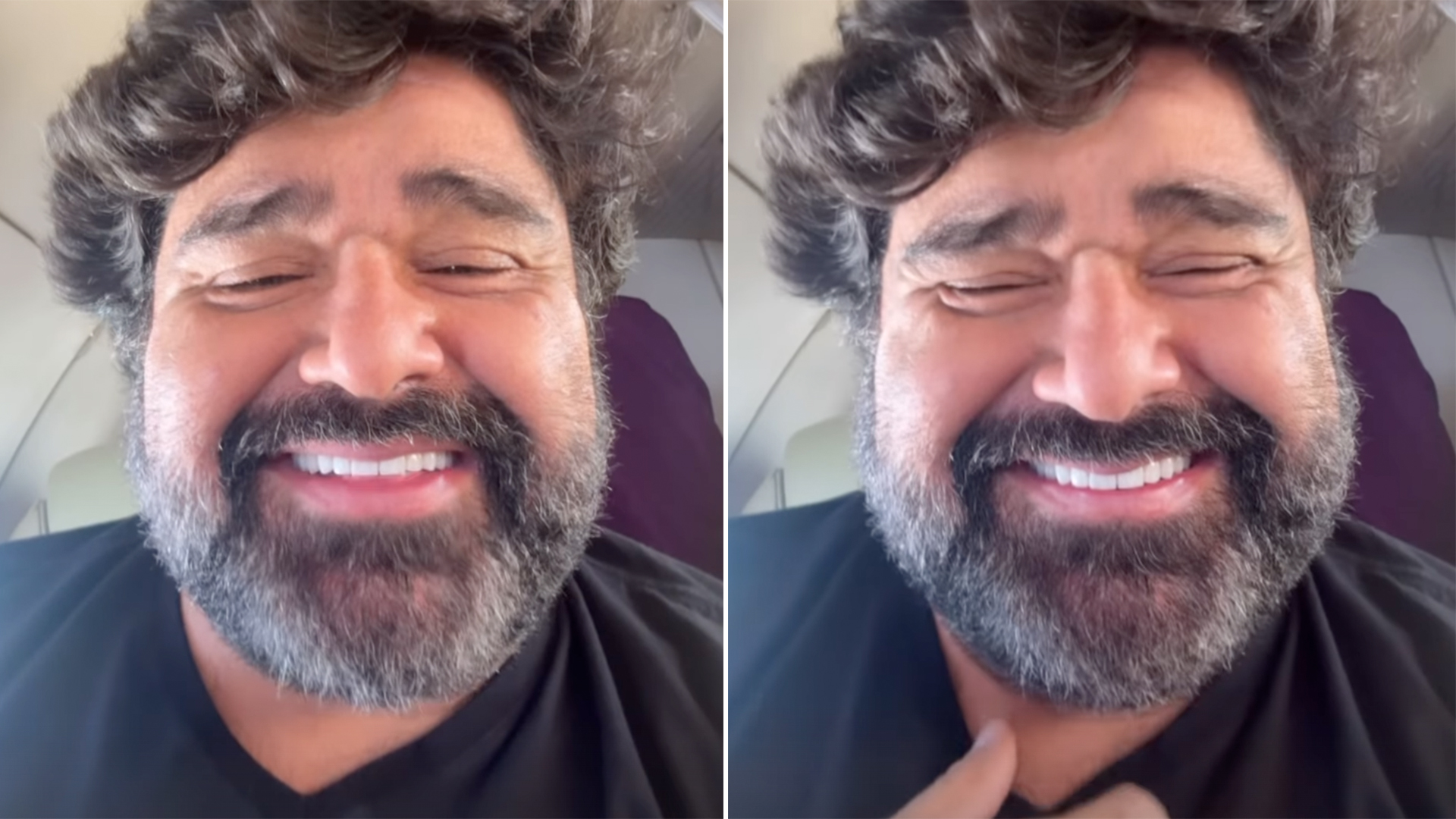Sertanejo Fabiano Menotti exibe sua marmita feita pela esposa