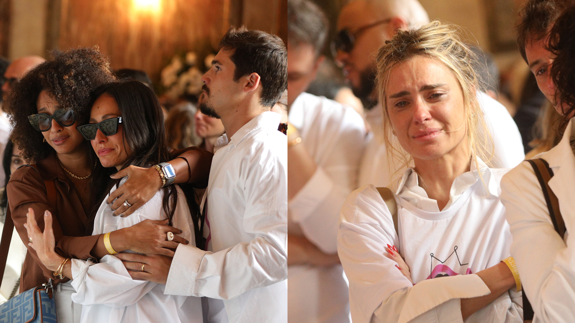 Famosos se despedem de Preta Gil em velório no Rio de Janeiro