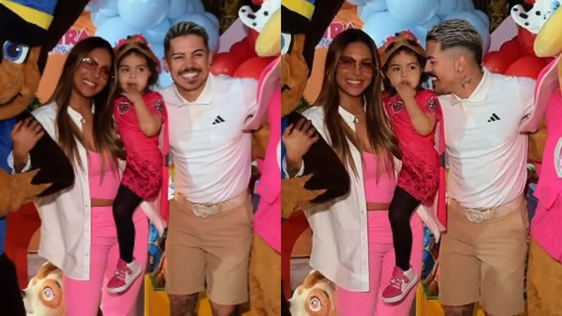 Biel e Tays Reis mostram detalhes da festa temática de 3 anos da filha