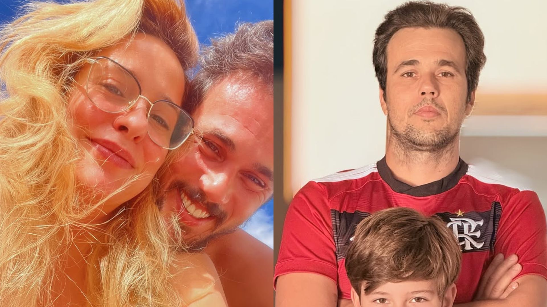 Ele cresceu! Filho de Palomma Duarte surge enorme em foto com o pai: ‘Cópia’