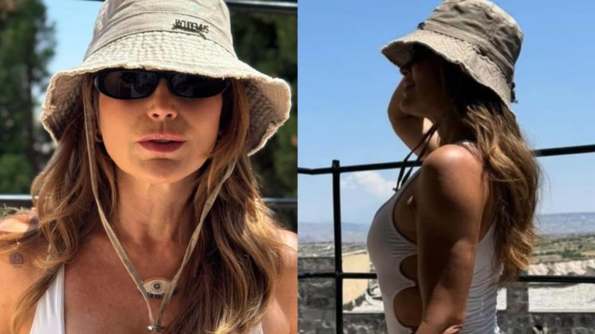 Flávia Alessandra arrasa ao surgir de maiô branco recortado: ‘Gata’