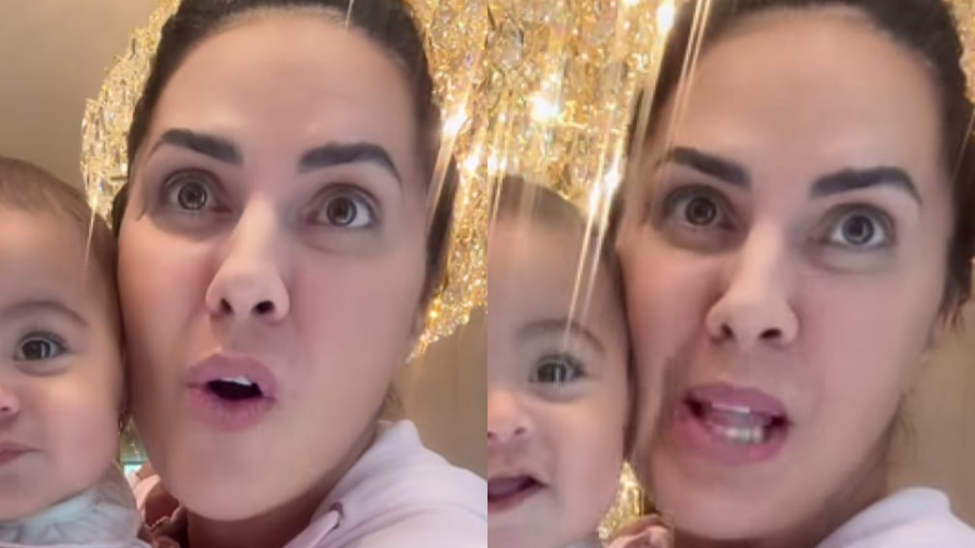 Graciele Lacerda divide momento encantador com a filha: ‘Pedacinho de amor’