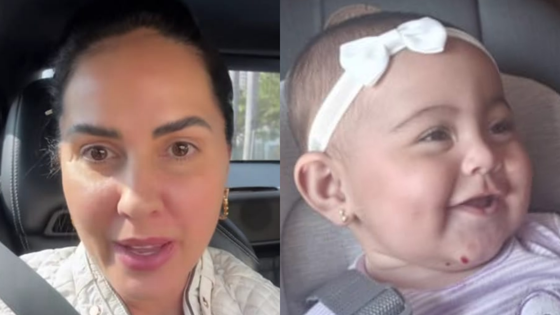Graciele Lacerda mostra reação da filha ao experimentar fruta: ‘Gostou’