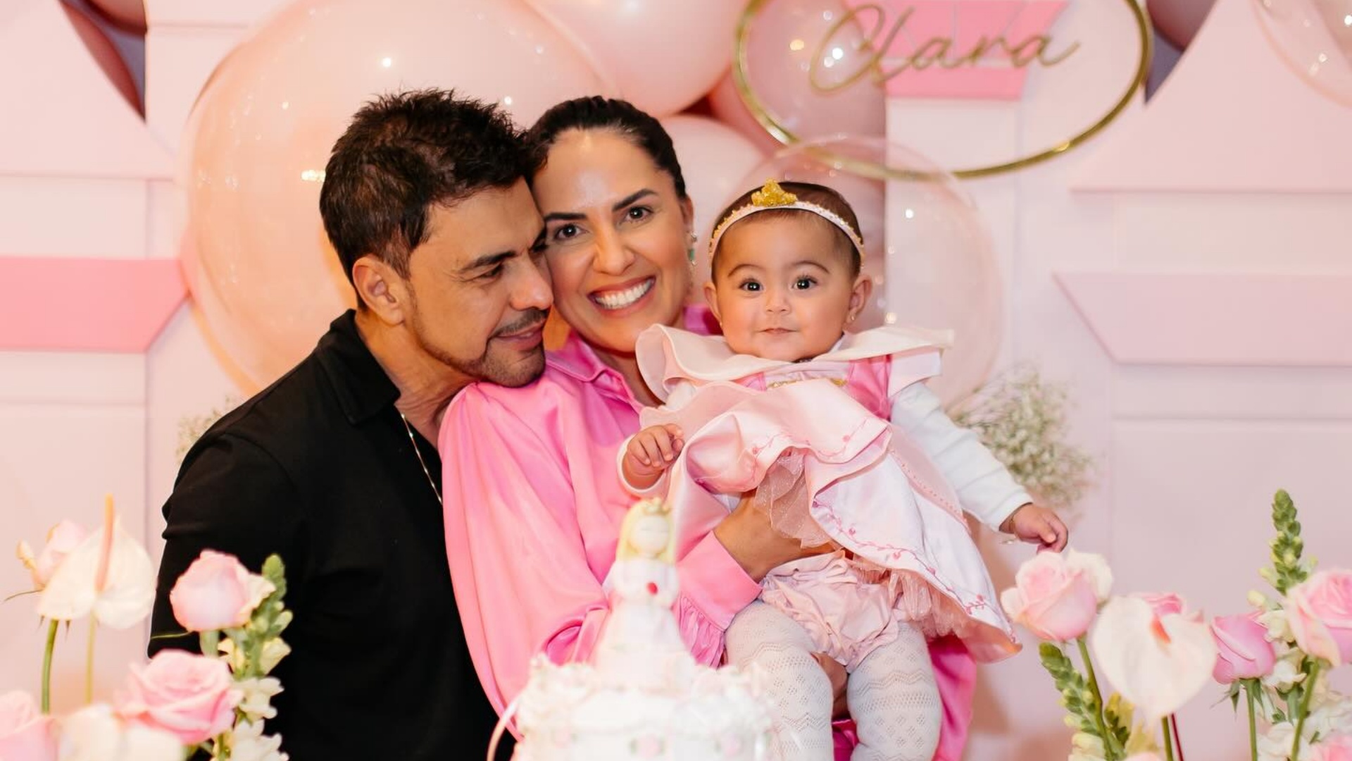 Filha de Graciele Lacerda ganha festa luxuosa em seu mesversário: ‘Mágico’