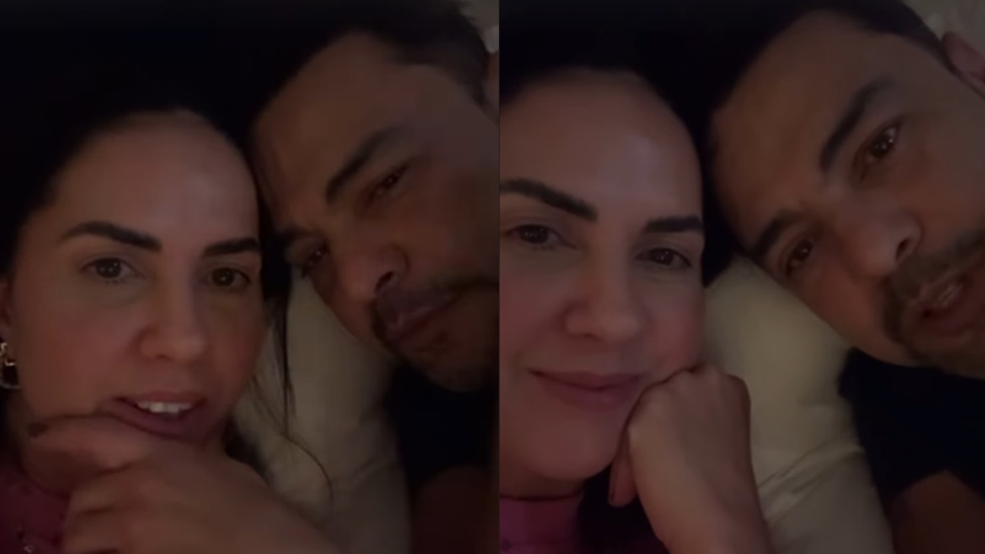 Zezé Di Camargo toma susto com pesadelo envolvendo Graciele Lacerda: ‘Falou’