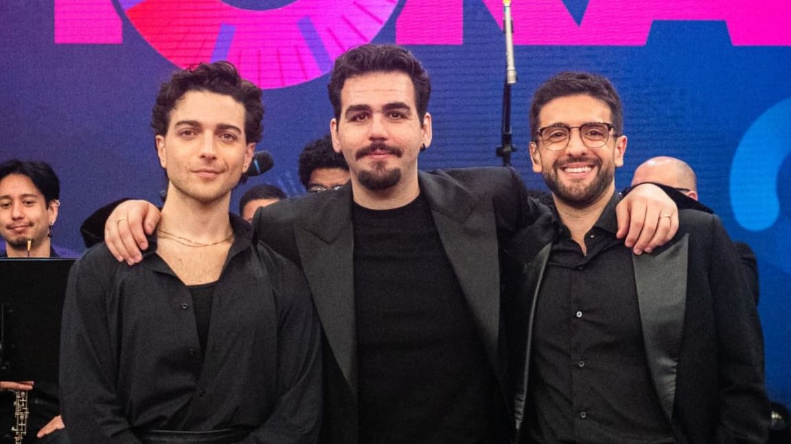 Trio italiano Il Volo detalha passagem pelo Brasil: ‘Dar um presente’