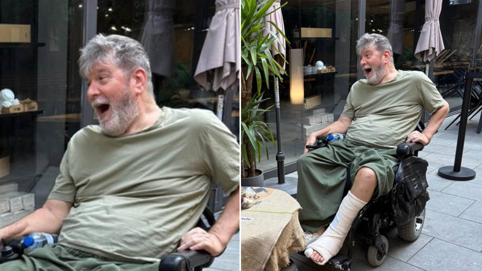 Marcelo Rubens Paiva quebra a perna dentro de avião a caminho de Portugal