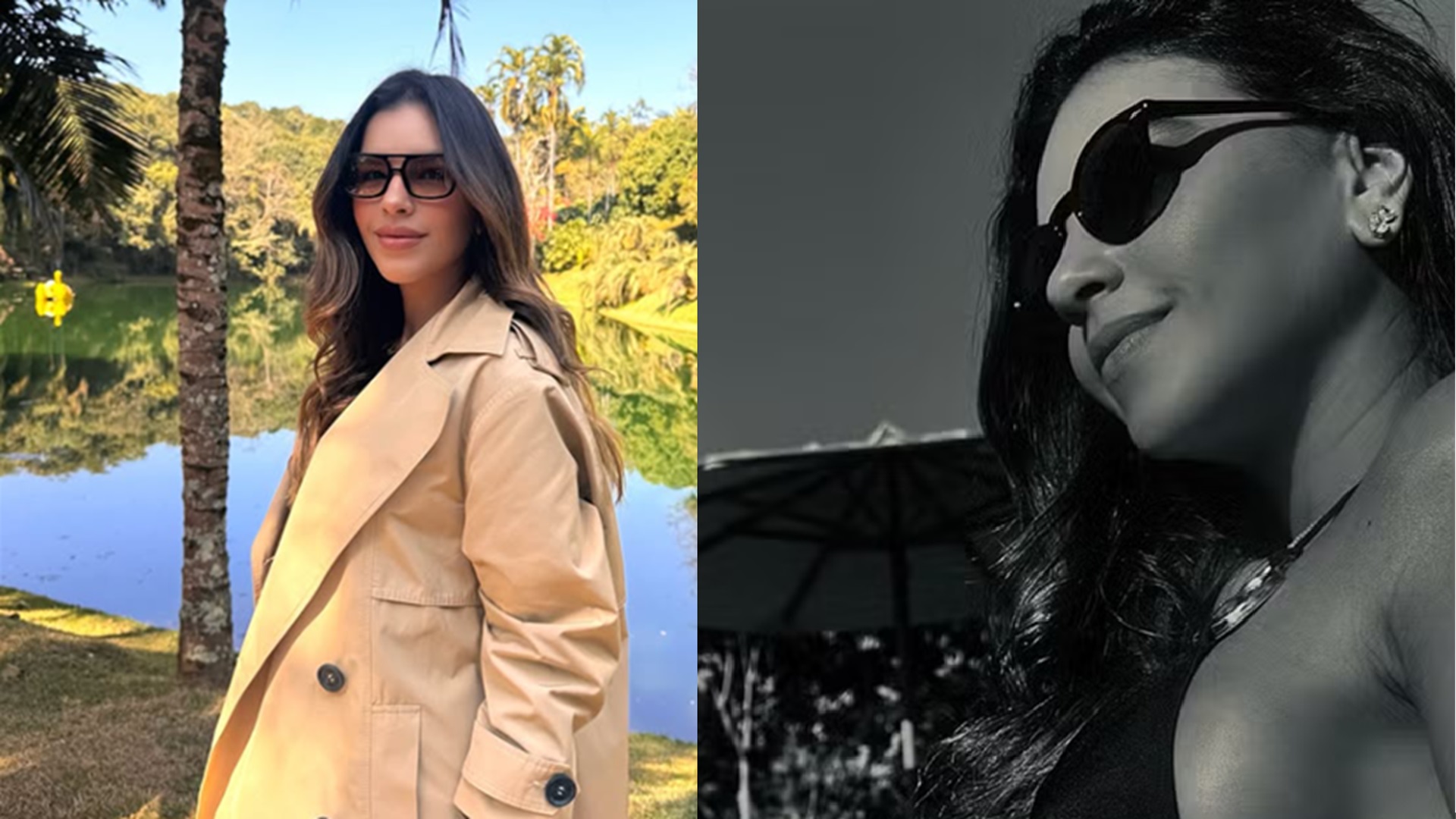 Grávida, Mariana Rios mostra o tamanho da barriga em foto de biquíni