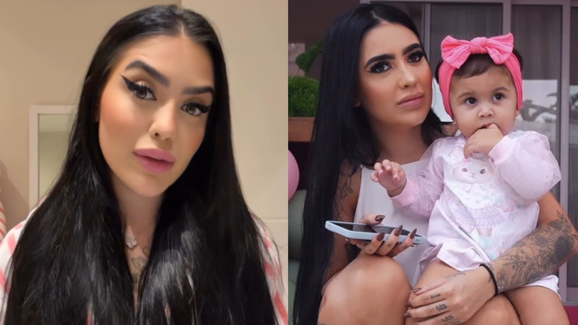 MC Mirella explica decisão de não expor a filha: ‘Não é moeda de troca’